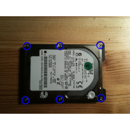 IBM Travelstar DJSA-220 2.5 '' Снос жесткого диска