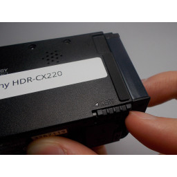 Sony Handycam HDR-CX220 Замена аккумулятора