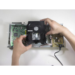 Замена дисковода Toshiba SD-K740