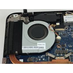 Замена вентилятора процессора Toshiba Satellite S55t-A5389